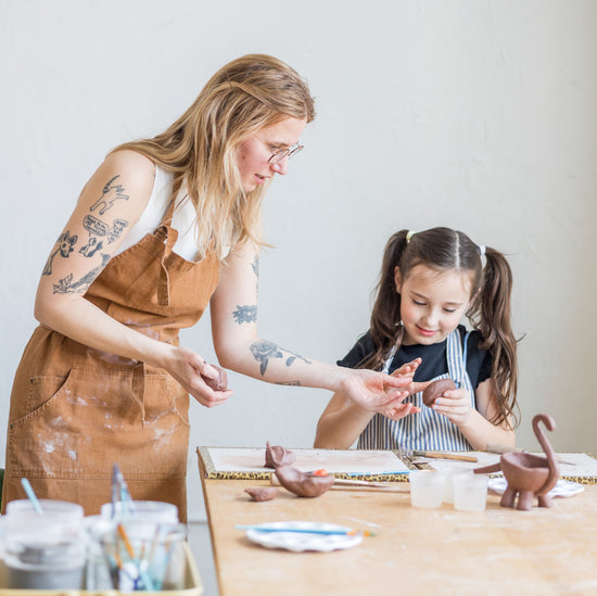 Kids Handmade Pottery