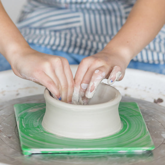 MADE in Clay Wheelthrowing Camp Ages 9 - 12: Afternoons