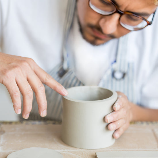 Made at night: Hand Built Mugs